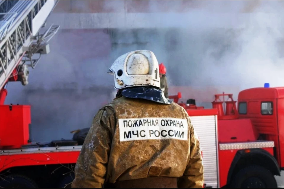 Причины пожара устанавливаются.