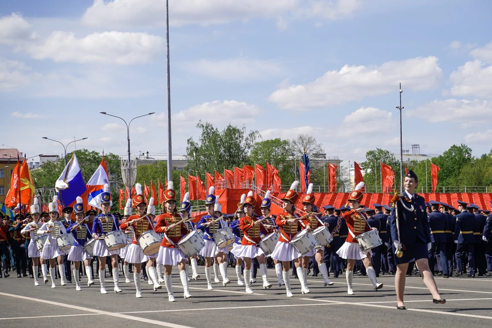 В Самаре прошла генеральная репетиция Парада Победы