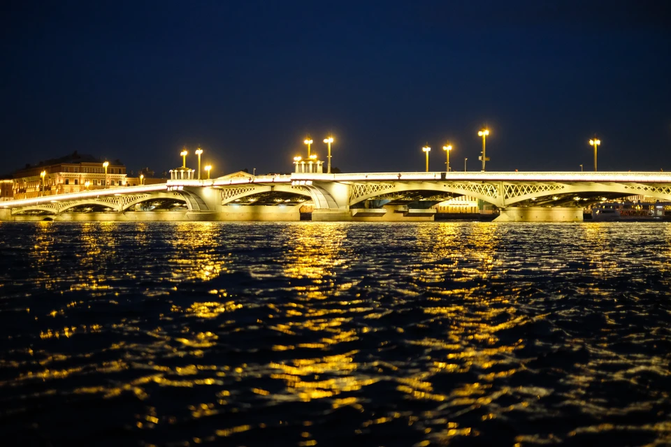 Мужчина погиб, упав с Благовещенского моста в Неву