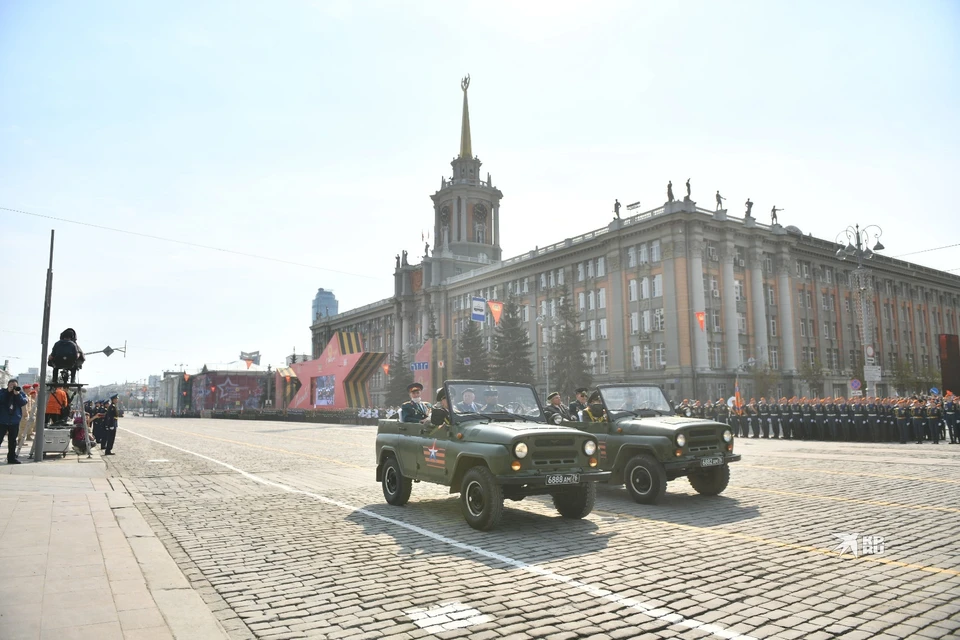 Парад начался в 10 часов