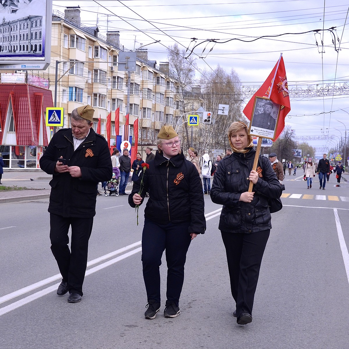 бессмертный полк в 2021 в