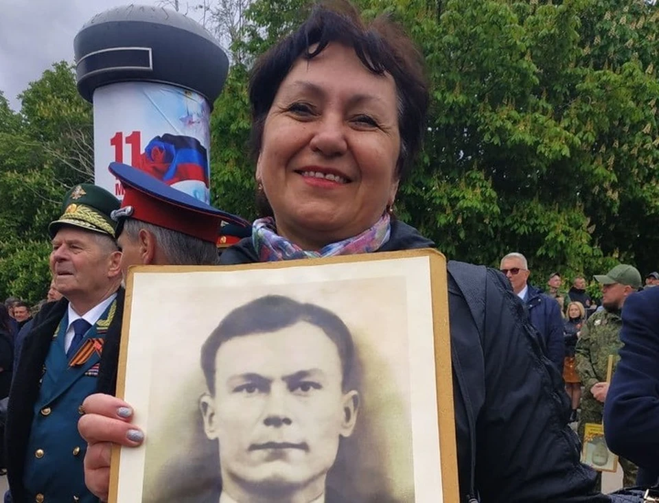 Ольга Николаевна гордится защитниками Республики, которые показали себя достойными славы своих предков. Фото: из личного архива