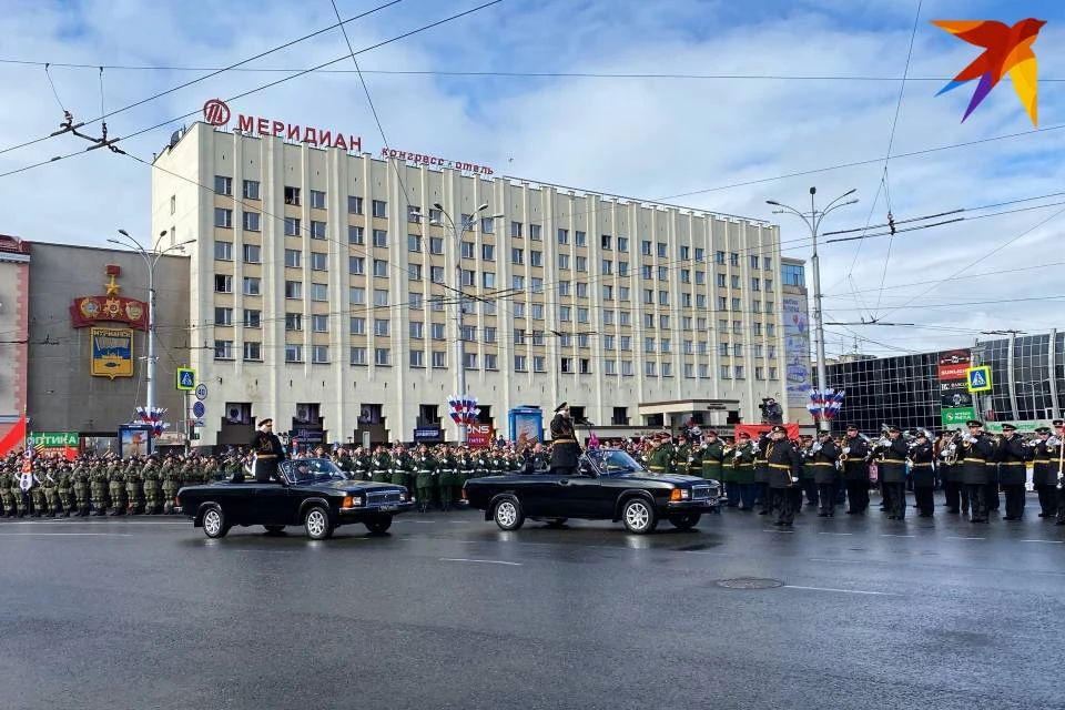 В Мурманске прошел Парад Победы.