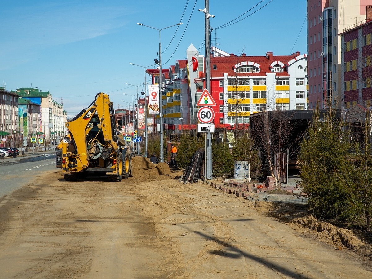 В Салехарде отремонтируют более 17 километров дорог и тротуаров - KP.RU