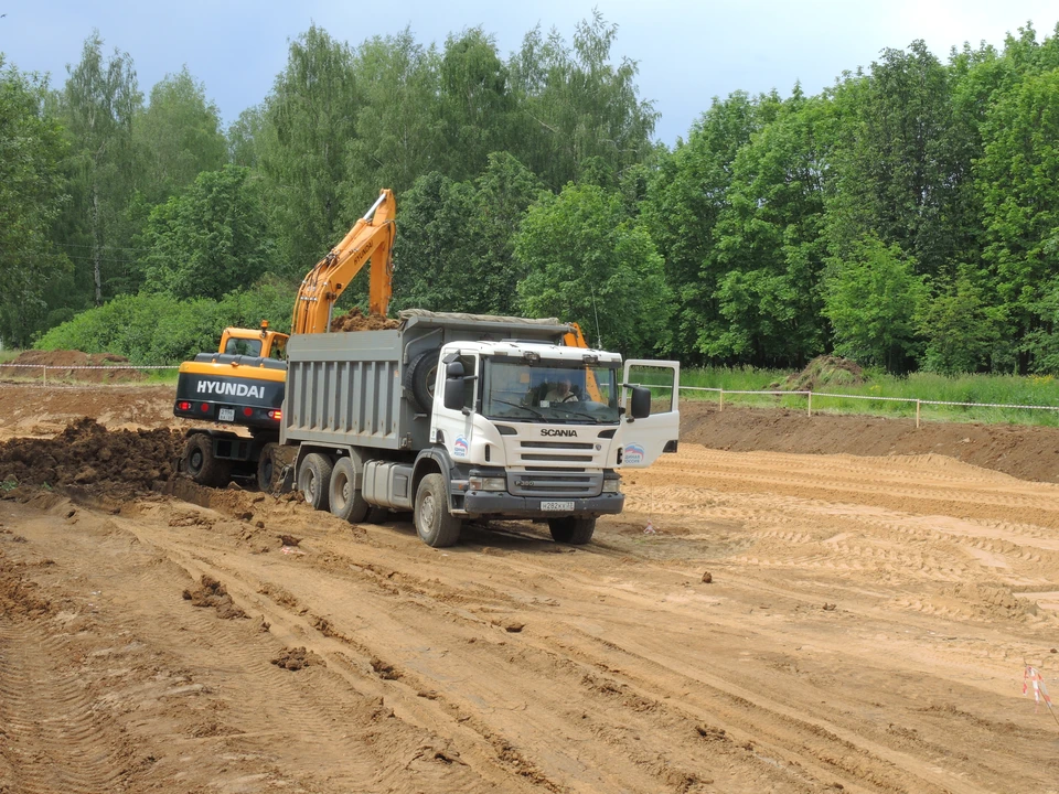 Новая школа в загородном парке во владимире