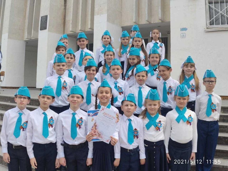 Команда «Правнуки победы», 3-В класс школы № 58