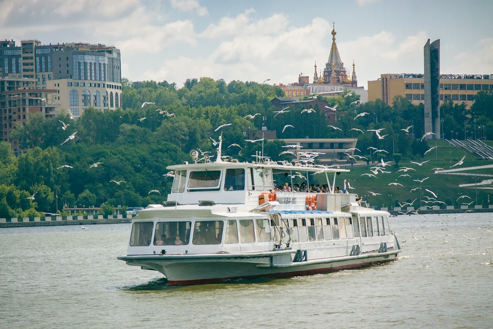 Теплоходы из Ижевска до Воложки начнут ходить завтра