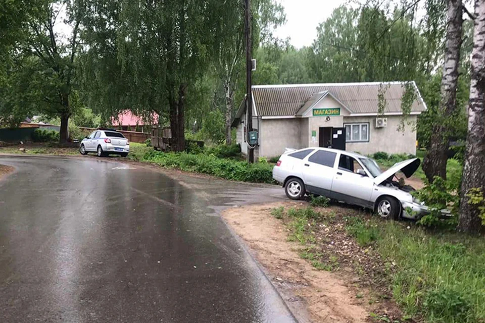 Пьяный водитель ехал один и пострадал в ДТП Фото: УГИБДД России по Тверской области