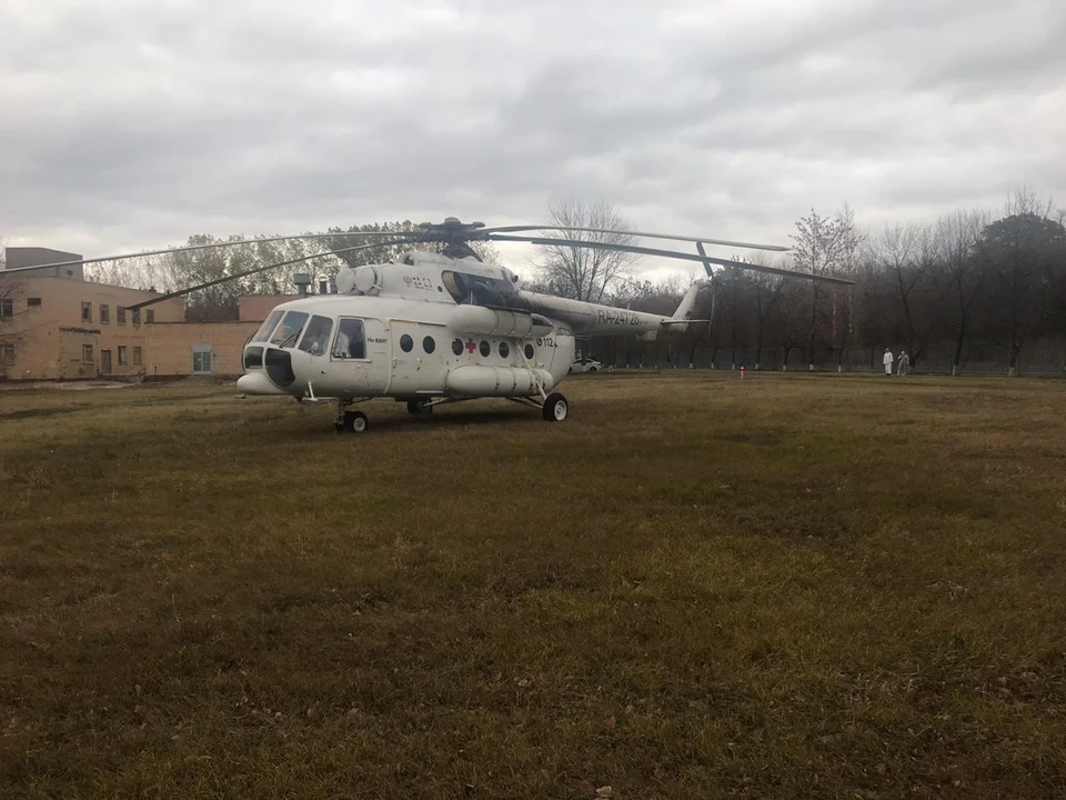 Вертолет санавиации в Самарской области за месяц совершил 14 вылетов