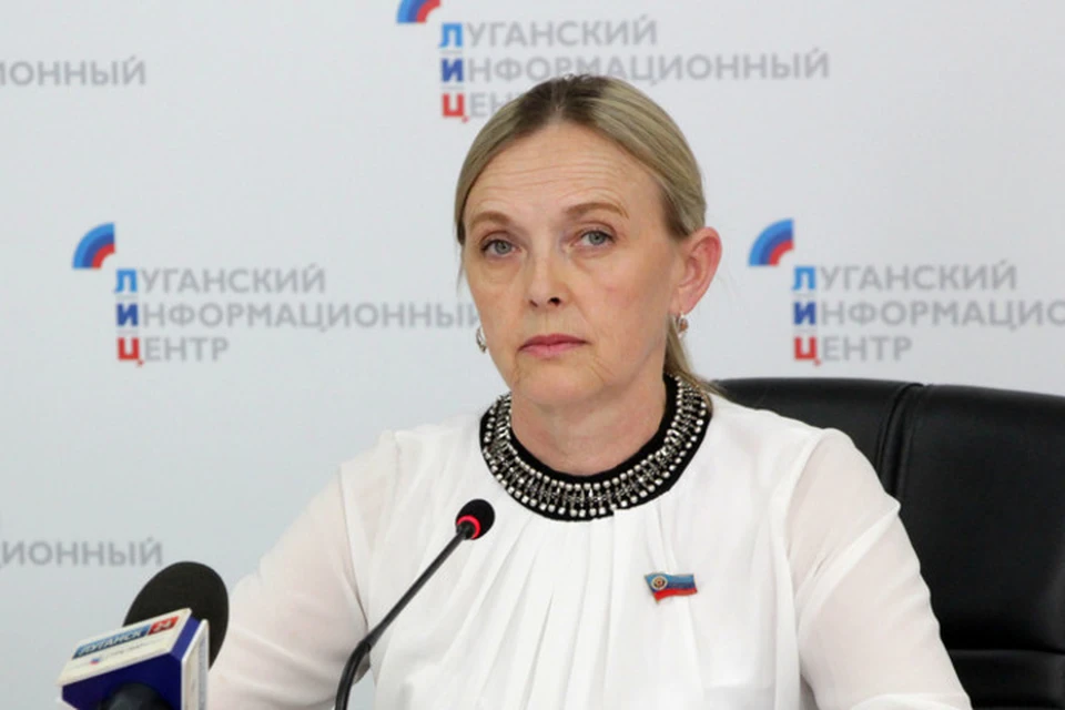 Ольга Кобцева обратила внимание на провокационный характер обстрела школы и садика. Фото: ЛИЦ