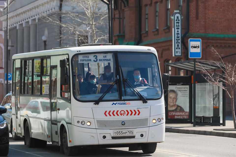 Как будут ездить автобусы в выходные на проспекте Мира в Красноярске 2021