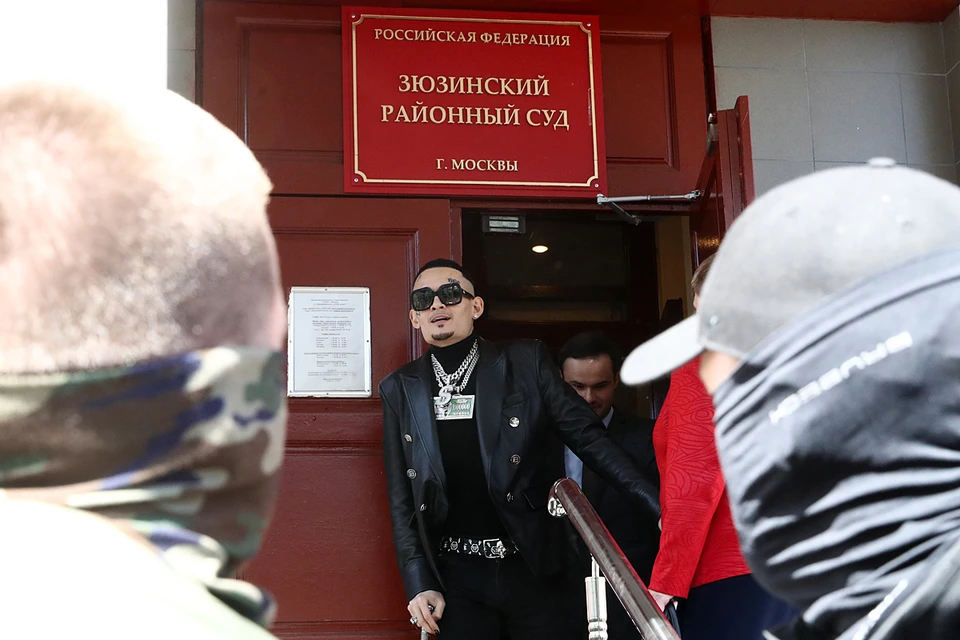 На суде одиозный Моргенштерн выглядел почти скромнягой. Фото: Станислав Красильников/ТАСС