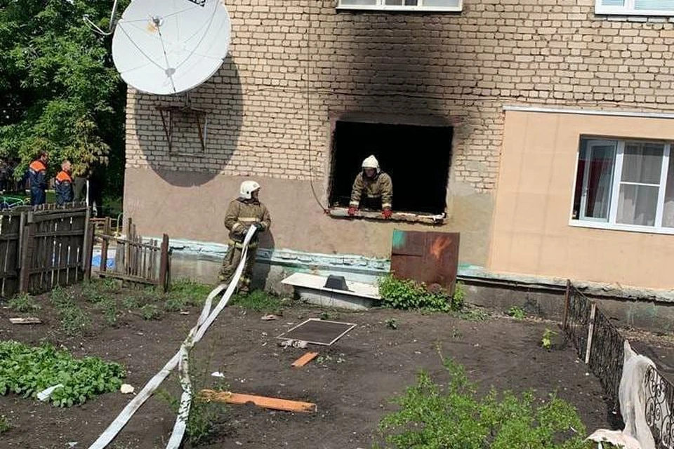 В квартире на первом этаже произошел взрыв. Фото областной прокуратуры