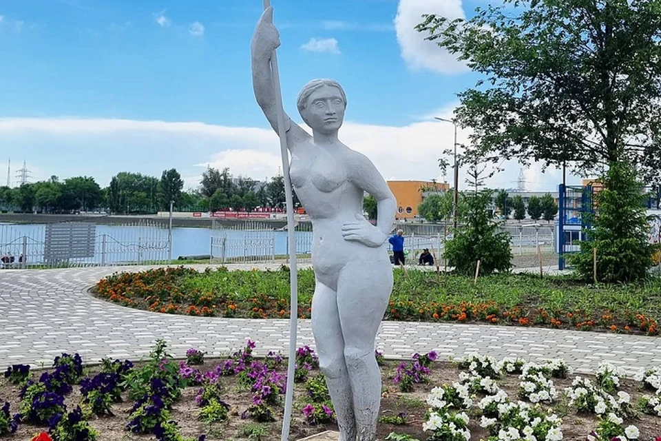 Вид скульптуры вызвал недоумение у ростовчан Фото: соцсети