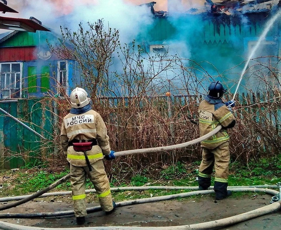 36 человек погибли при пожарах в 2021 году в Смоленской области. Фото: ГУ МЧС России по Смоленской области.