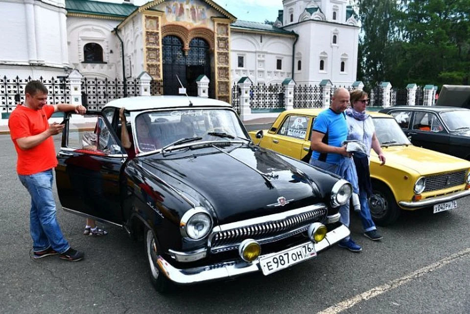 В Ярославле проходит ралли классических автомобилей