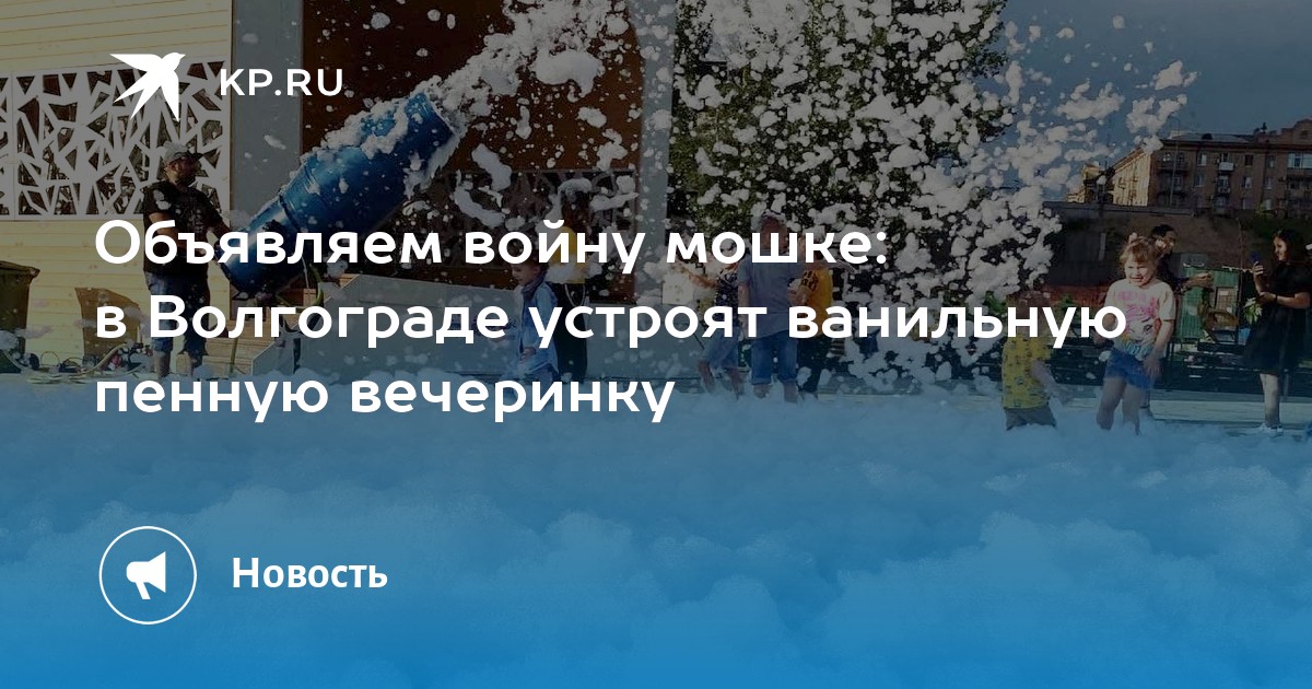 Когда пропадет мошка в волгограде. Волжский ру пенная вечеринка 2022.