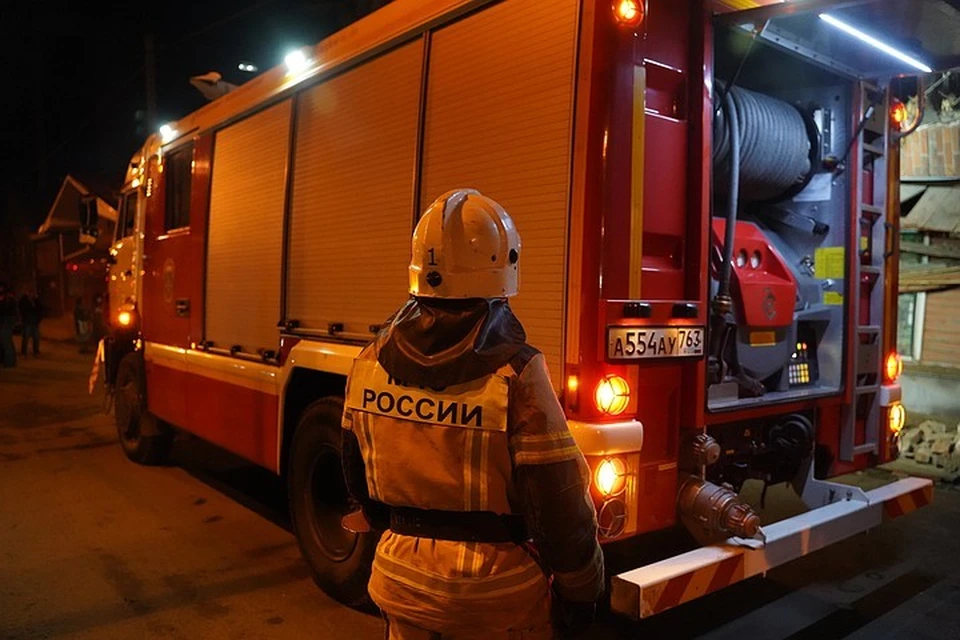 В здании МВД в центре Москвы произошел пожар