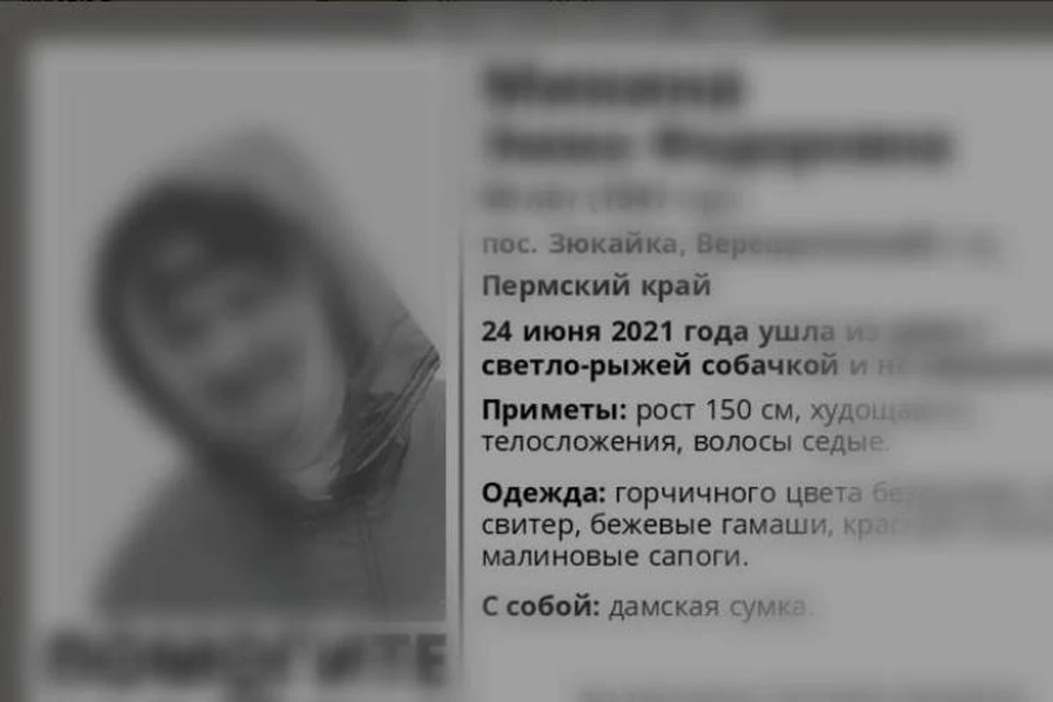 Фото: поисковый отряд "Лиза Алерт" Пермский край.