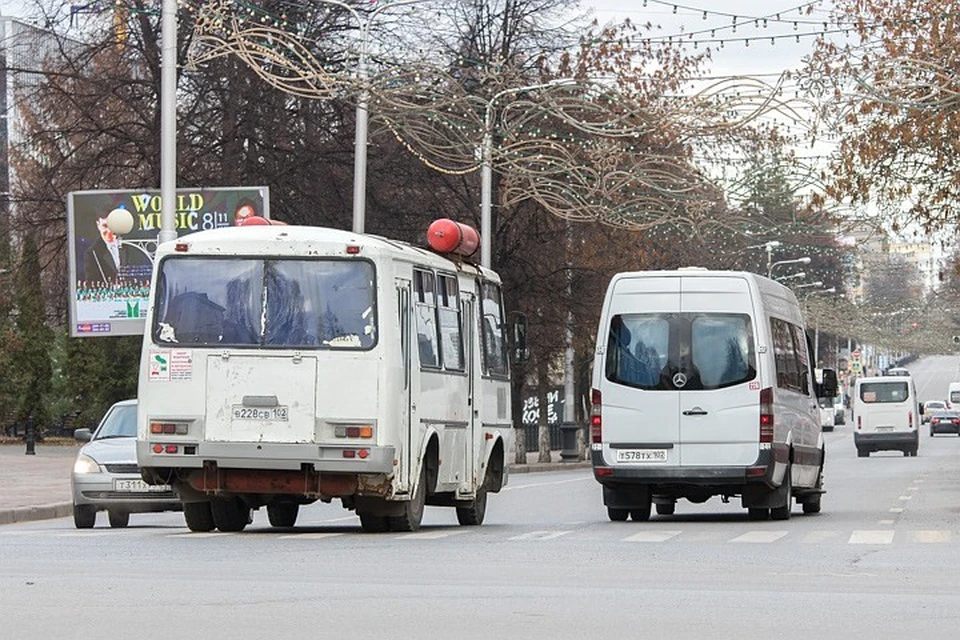 Уфимцам приходится ждать автобуса иногда по несколько часов