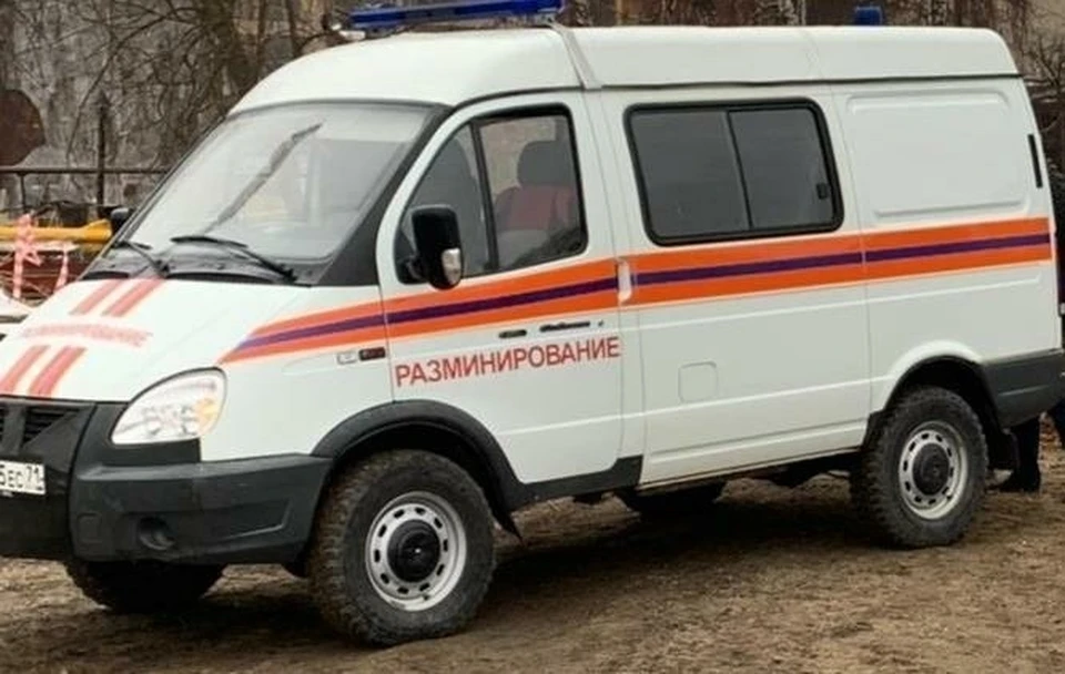 В Туле спасатели ликвидировали артиллерийский снаряд времен войны