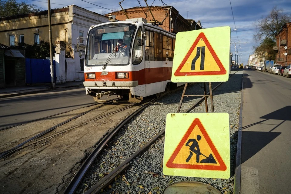 В Самаре из-за провала грунта перекрыто движение на Галактионовской