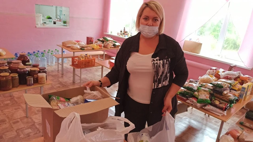 Погорельцам еще требуется бытовая техника, продукты и гигиенические средства