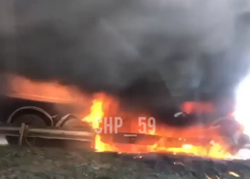 Подробности происшествия пока выясняются. Фото: кадр видео @chp_59.
