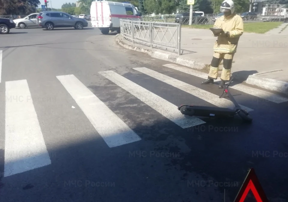 Снимок с места происшествия.