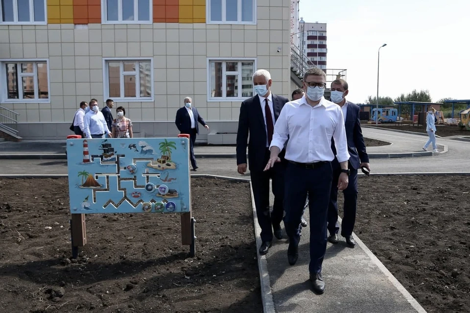 Алексей Текслер возьмет на контроль сроки сдачи детского сада в Магнитогорске. Фото: gubernator74.ru