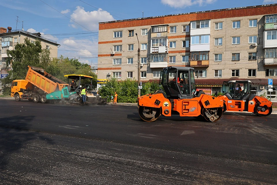 Ремонт дорог проверили глава города и заместитель председателя Думы города Дзержинска