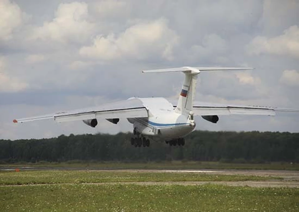 Госпиталь перевезли двумя военно-транспортными самолетами. Фото: пресс-служба ЦВО