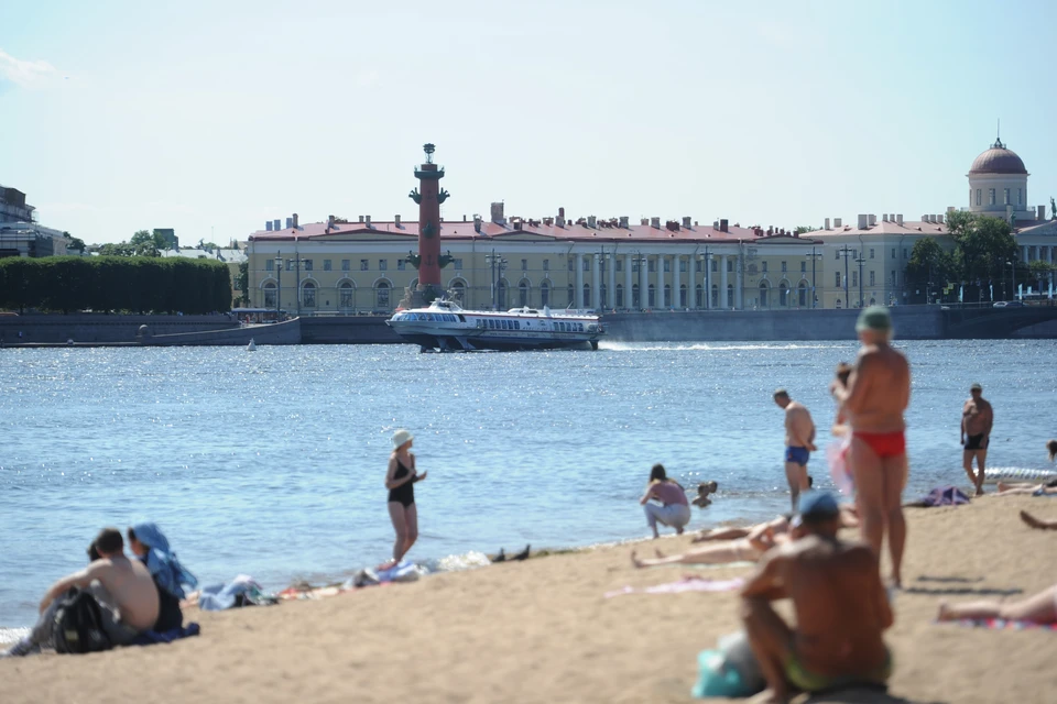 25 июля пляж Петропавловской крепости будет закрыт.