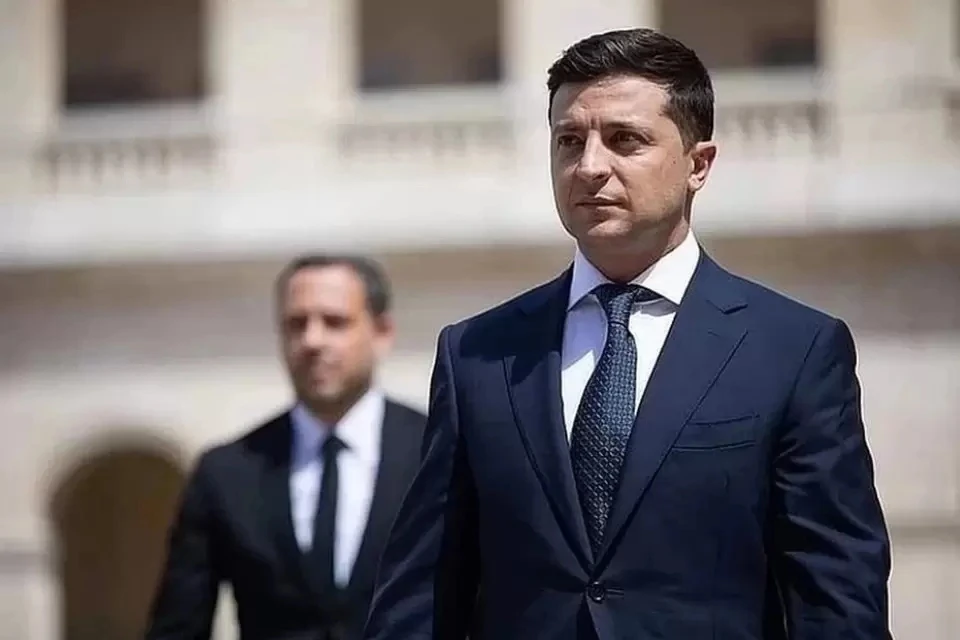 По мнению президента Украины, семь лет назад Россия устроила «фейковый» референдум в Крыму. Фото: официальная страница Владимира Зеленского на Facebook