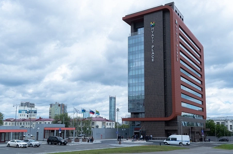 Отель открыли у стадиона "Екатеринбург Арена". Фото: пресс-служба УГМК