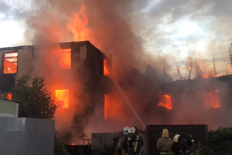 Пострадавшего забрали в больницу