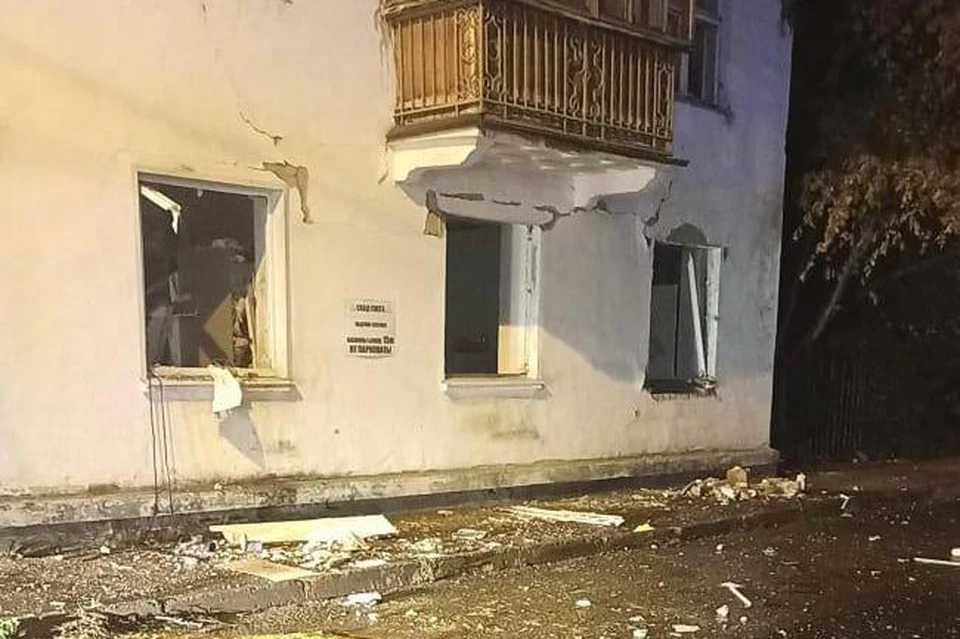 Взрыв случился в доме по улице Матросова Фото: МЧС Башкирии