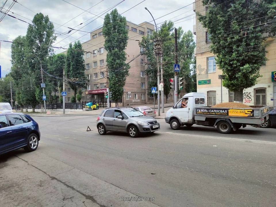 ДТП на улице Чернышевского