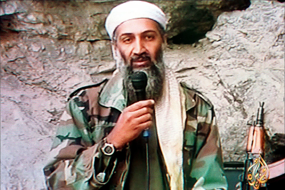 Основатель террористической организации «Аль-Каида»* Усама бен Ладен.