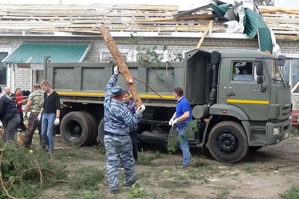 Ураган в Андреаполе