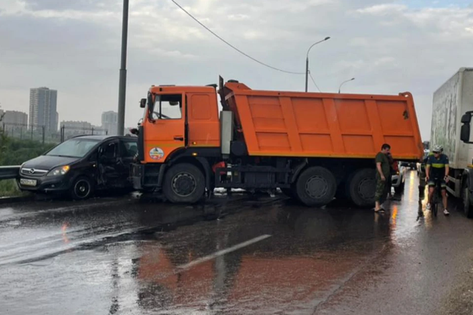 Пострадала 34-летняя водитель Škoda. Фото: отдел пропаганды УГИБДД