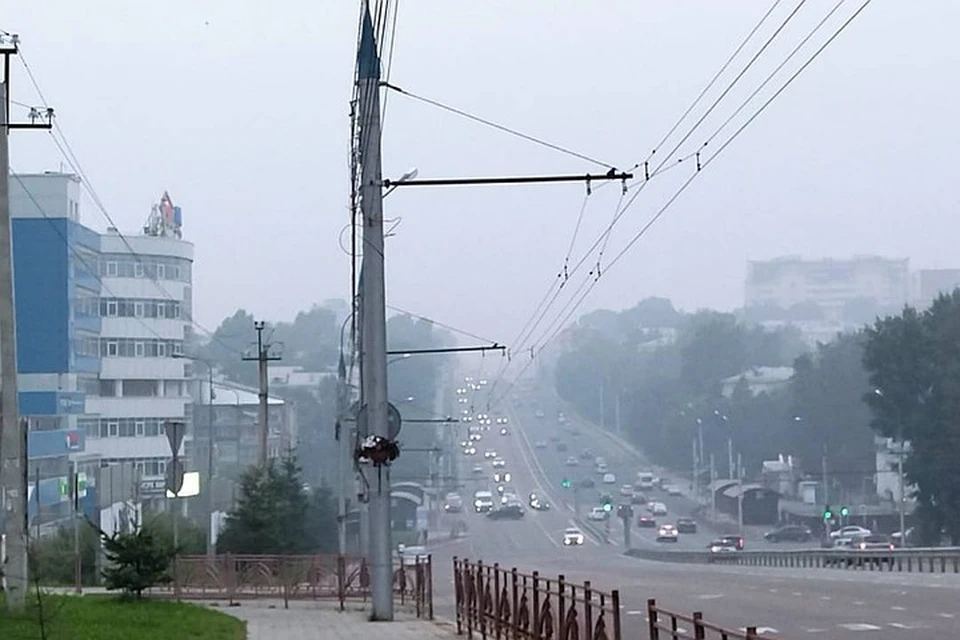 В Иркутске не зафиксировано высокое загрязнение воздуха из-за смога. Фото: Яна Лисина