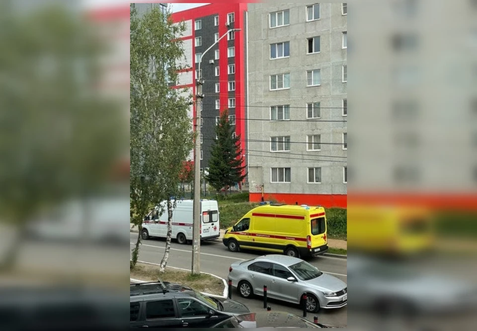 Фото сделано очевидцем ЧП