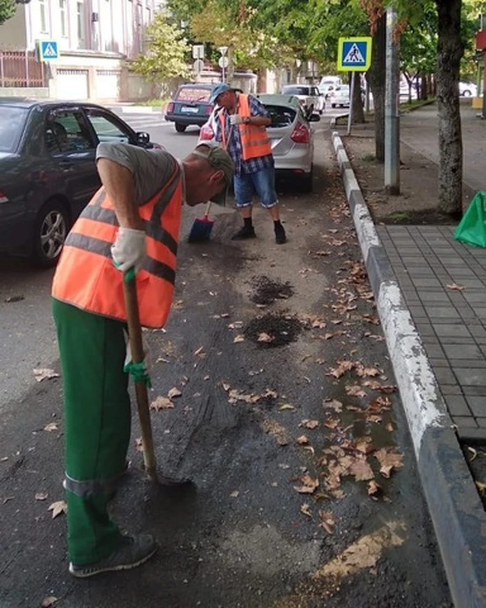 Дождь в Туапсе не принес серьезного ущерба. Фото пресс-службы администрации Туапсе