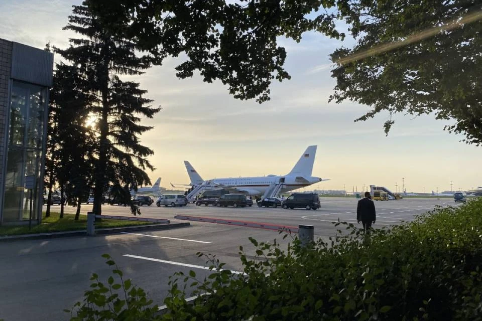 Ангела Меркель улетела из Москвы после переговоров с Владимиром Путиным