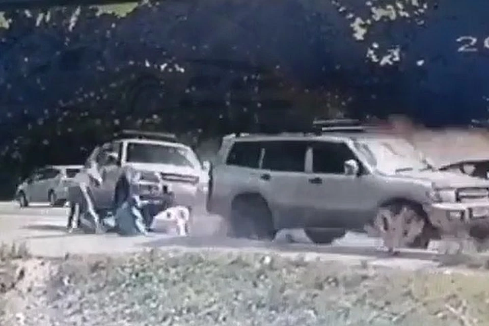В аварии пострадала женщина.