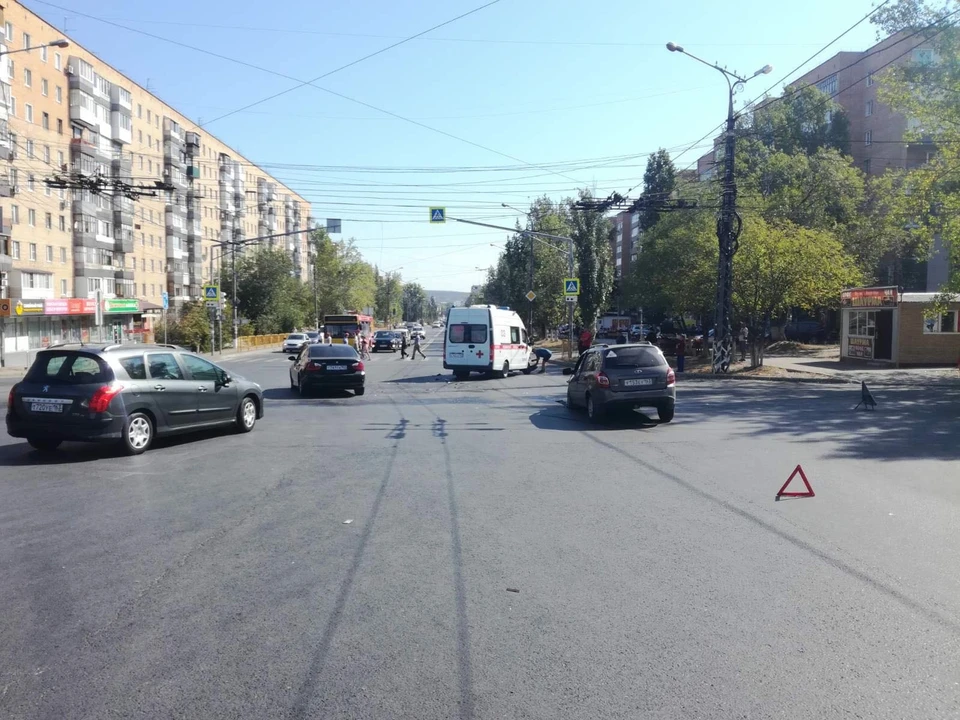 Авария произошло около 10:20 утра 1 сентября. Фото: ГУ МВД по Самарской области