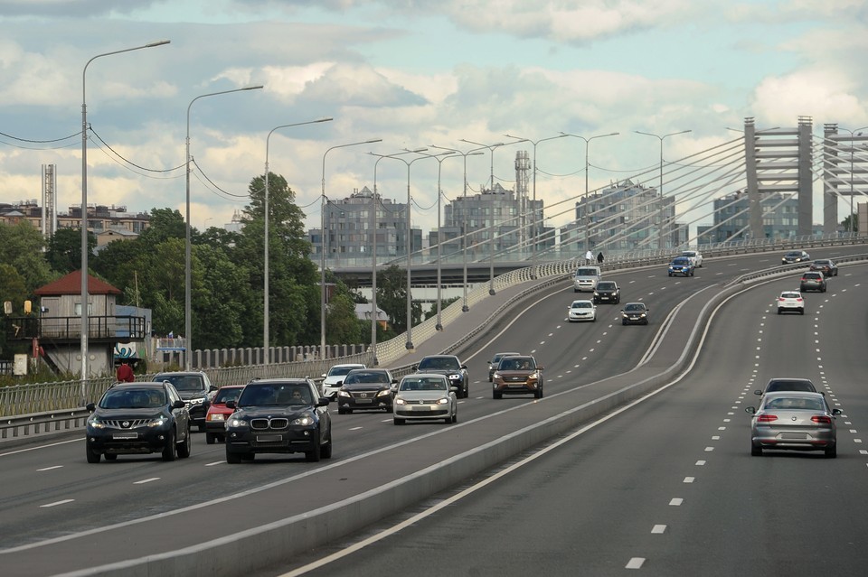 Автомобильные пробки санкт петербург