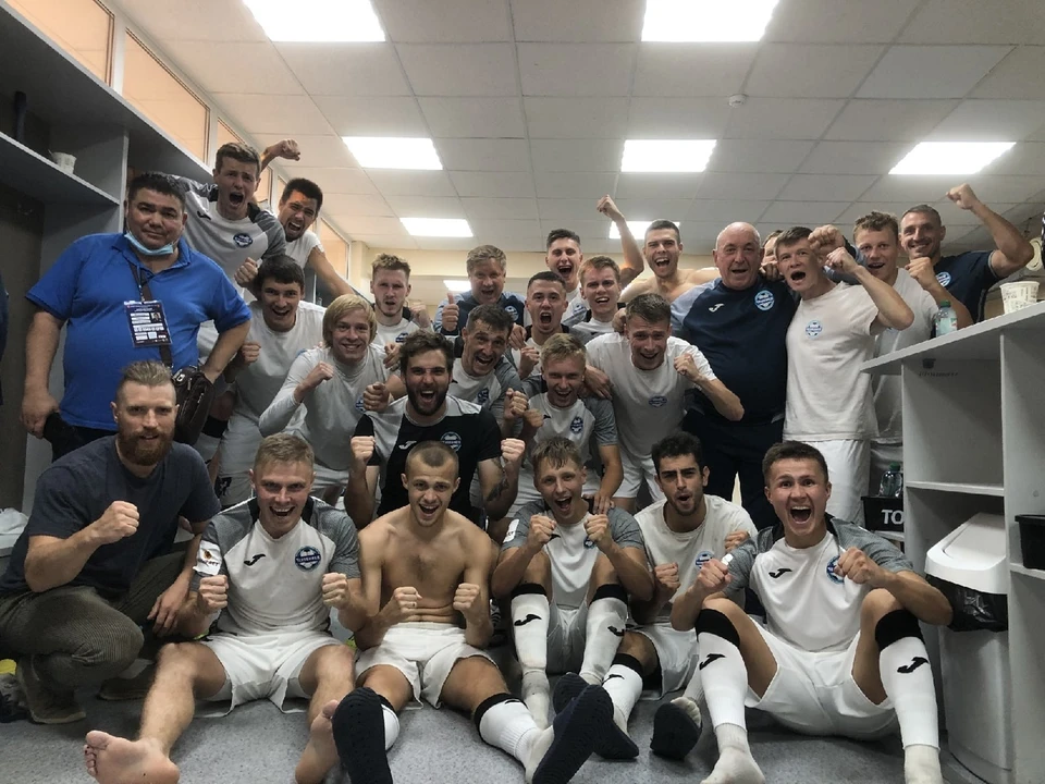 ФК "Челябинск" установил рекорд чемпионатов России по числу побед подряд. Фото ФК "Челябинск".