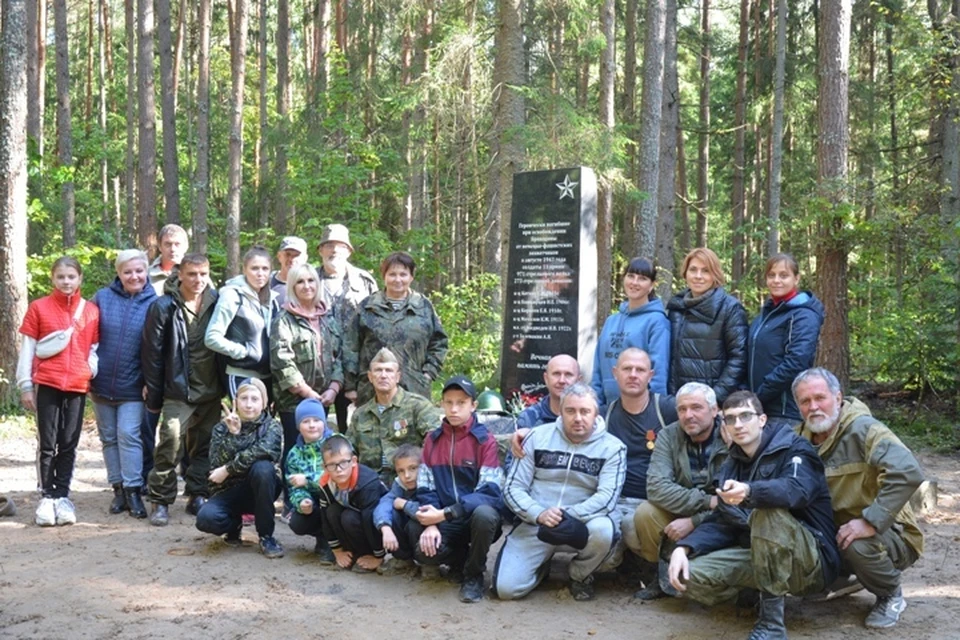 Новый памятник установили павшим солдатам 11-ой армии 273 стрелковой дивизии при освобождении Брянщины в августе 1943-го. Фото: vk.com, "Белые Берега".